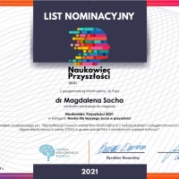 Nominacje do nagród naukowych